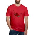 thumbnail image 1 of CafePress - Red Roses Men's Fitted T Shirt (Dark) - Men's Fitted T-Shirt, 1 of 4