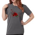 thumbnail image 1 of CafePress - Red Roses Women's Comfort Colors® T Shirt - Womens Comfort Colors® Shirt, 1 of 4