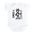 thumbnail image 1 of CafePress - Red Smile3 Infant Bodysuit - Baby Light Bodysuit, Size Newborn - 24 Months, 1 of 4