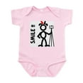 thumbnail image 1 of CafePress - Red Smile3 Infant Bodysuit - Baby Light Bodysuit, Size Newborn - 24 Months, 1 of 4
