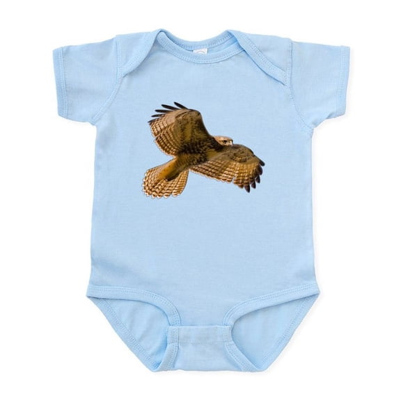 CafePress - Red Tailed Hawk Infant Bodysuit - Baby Light Bodysuit, Size Newborn - 24 Months