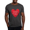 thumbnail image 1 of CafePress - Red Teacher Heart Dark T Shirt - Men's Classic Graphic Cotton T-Shirt, 1 of 4