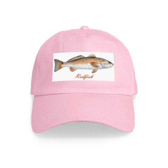 CafePress - Redfish Cap - Adjustable 100% Brushed Unisex Casual Cotton Baseball Cap, Beige, 1