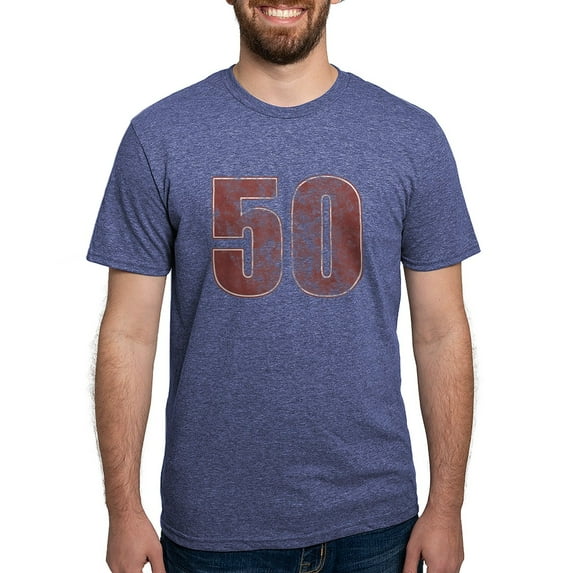 CafePress - Redgrunge50 Men's Deluxe T Shirt - Mens Tri-blend T-Shirt
