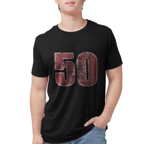 CafePress - Redgrunge50 Men's Deluxe T Shirt - Mens Tri-blend T-Shirt