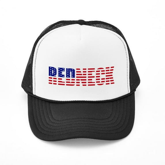 CafePress - Redneck - Adjustable Unisex Printed Trucker Hat with Mesh Back