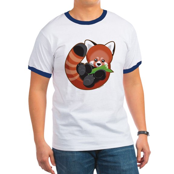 CafePress - Redpanda Ringer T - 100% Cotton Ringed T-Shirt