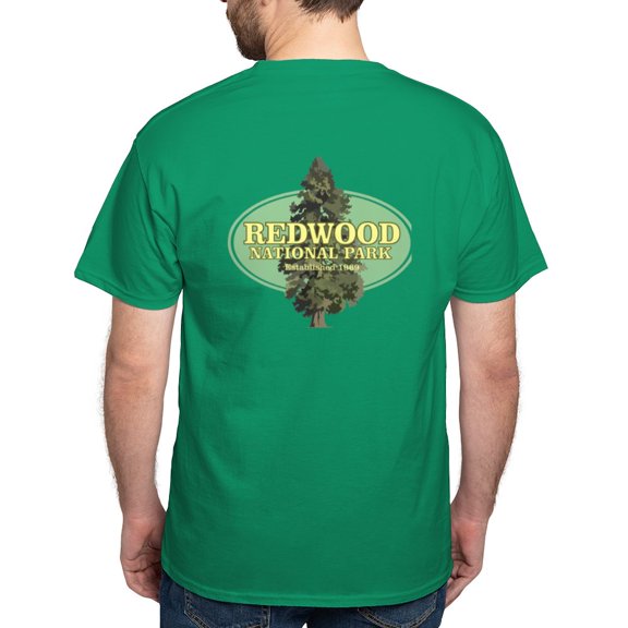 CafePress - Redwood National Park T Shirt - Men's Classic Graphic Cotton T-Shirt