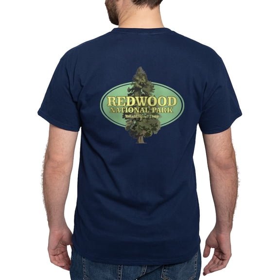 CafePress - Redwood National Park T Shirt - Men's Classic Graphic Cotton T-Shirt