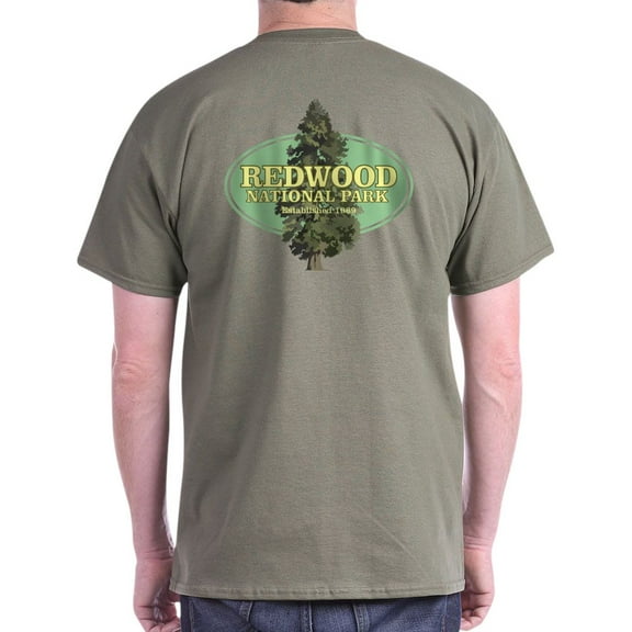 CafePress - Redwood National Park T Shirt - Men's Classic Graphic Cotton T-Shirt