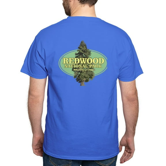 CafePress - Redwood National Park T Shirt - Men's Classic Graphic Cotton T-Shirt