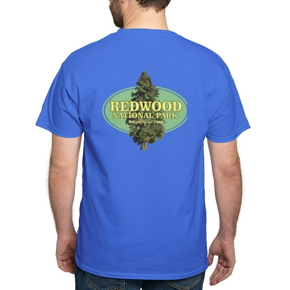 CafePress - Redwood National Park T Shirt - Men's Classic Graphic Cotton T-Shirt