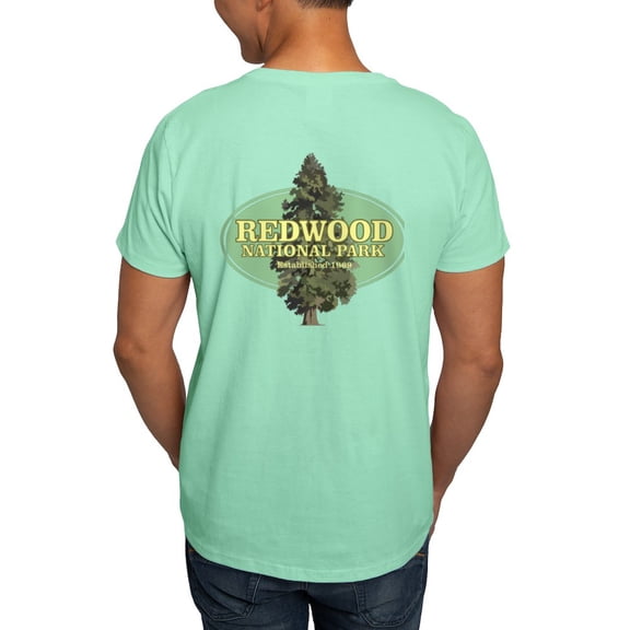 CafePress - Redwood National Park T Shirt - Men's Classic Graphic Cotton T-Shirt