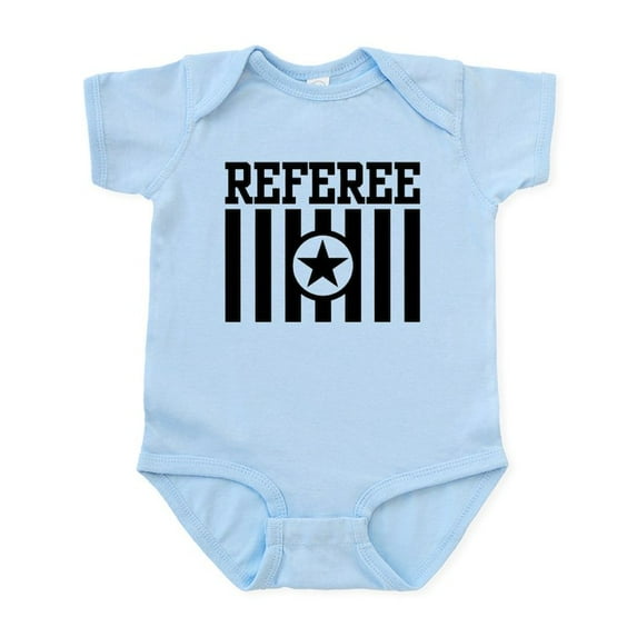 CafePress - Referee Infant Bodysuit - Baby Light Bodysuit, Size Newborn - 24 Months