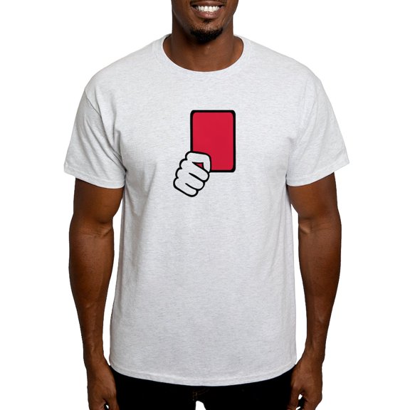 CafePress - Referee Red Card Light T Shirt - Light T-Shirt - CP
