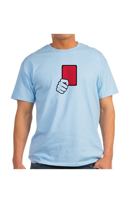 - Referee Red Card Light T Shirt - Light T-Shirt - CP