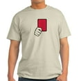 thumbnail image 1 of CafePress - Referee Red Card Light T Shirt - Light T-Shirt - CP, 1 of 4