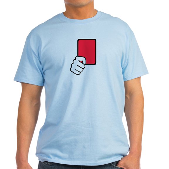 CafePress - Referee Red Card Light T Shirt - Men's Classic Graphic T-Shirt