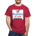 thumbnail image 1 of CafePress - Register To Vote. Ask Me How. T Shirt - Men's Classic Cotton T-Shirts, 1 of 3