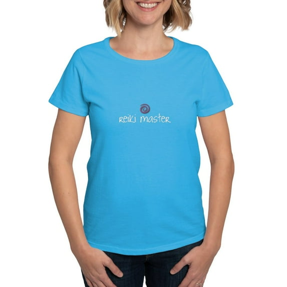 CafePress - Reiki Master Women's Dark T Shirt - Women's Traditional Fit Dark T-Shirt