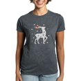 thumbnail image 1 of CafePress - Reindeer Cardinal Women's Classic T Shirt - Women's Traditional Fit Dark T-Shirt, 1 of 4