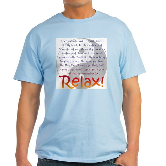 CafePress - Relax! Light T Shirt - Men's Classic Graphic T-Shirt