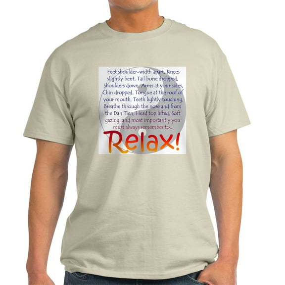 CafePress - Relax! Light T Shirt - Men's Classic Graphic T-Shirt
