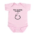 thumbnail image 1 of CafePress - Relax My Daddy Is A Doctor Body Suit - Baby Light Bodysuit, Size Newborn - 24 Months, 1 of 4