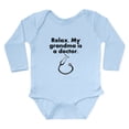 thumbnail image 1 of CafePress - Relax My Grandma Is A Doctor Body Suit - Long Sleeve Cotton Baby Bodysuit, 1 of 4