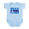thumbnail image 1 of CafePress - Relax My Grandma Is A Nurse Body Suit - Baby Light Bodysuit, Size Newborn - 24 Months, 1 of 4