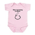 thumbnail image 1 of CafePress - Relax My Mommy Is A Doctor Body Suit - Baby Light Bodysuit, Size Newborn - 24 Months, 1 of 4