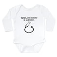 thumbnail image 1 of CafePress - Relax My Mommy Is A Doctor Body Suit - Long Sleeve Cotton Baby Bodysuit, 1 of 4