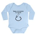 thumbnail image 1 of CafePress - Relax My Mommy Is A Nurse Body Suit - Long Sleeve Cotton Baby Bodysuit, 1 of 4