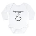 thumbnail image 1 of CafePress - Relax My Mommy Is A Nurse Body Suit - Long Sleeve Cotton Baby Bodysuit, 1 of 4