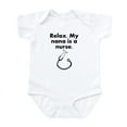thumbnail image 1 of CafePress - Relax My Nana Is A Nurse Body Suit - Baby Light Bodysuit, Size Newborn - 24 Months, 1 of 4
