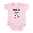 thumbnail image 1 of CafePress - Relax My Nana Is A Nurse Body Suit - Baby Light Bodysuit, Size Newborn - 24 Months, 1 of 4