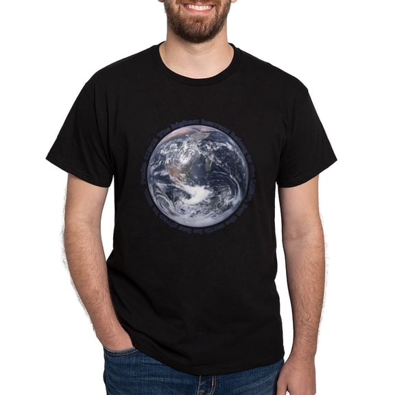 CafePress - Religious Earth Day Dark T Shirt - Men's Classic Graphic Cotton T-Shirt