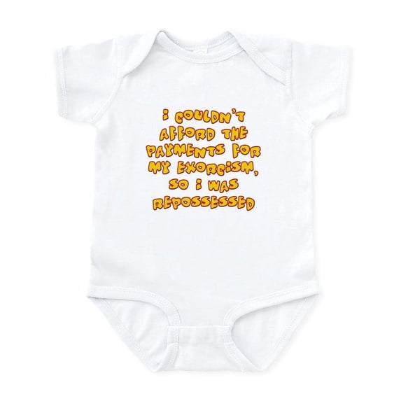 CafePress - Repossessed Infant Bodysuit - Baby Light Bodysuit, Size Newborn - 24 Months
