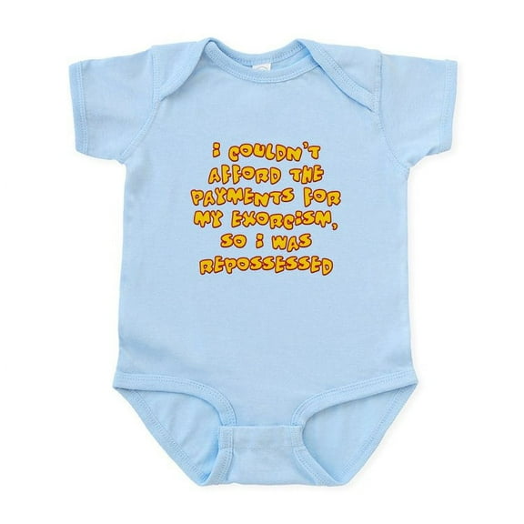 CafePress - Repossessed Infant Bodysuit - Baby Light Bodysuit, Size Newborn - 24 Months