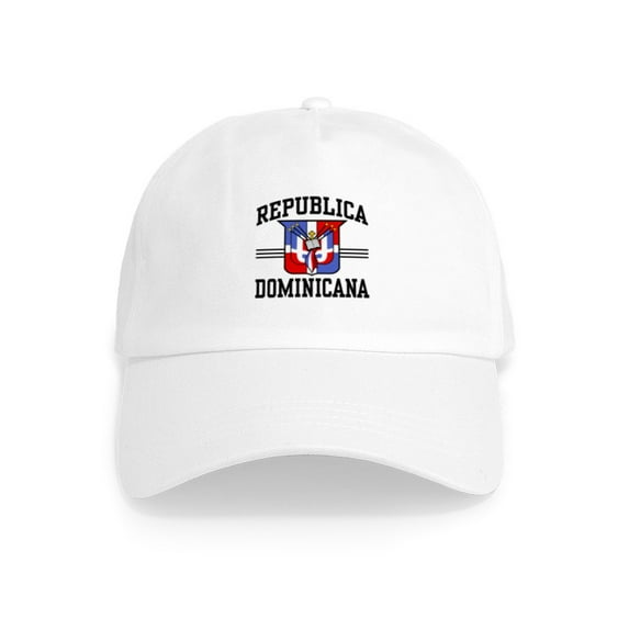 CafePress - Republica Dominicana Cap - Adjustable 100% Brushed Unisex Casual Cotton Baseball Cap, Beige, 1