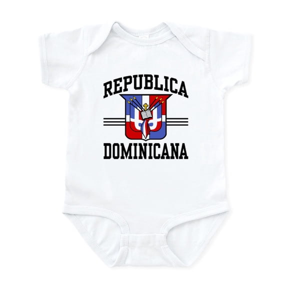 CafePress - Republica Dominicana Infant Bodysuit - Baby Light Bodysuit, Size Newborn - 24 Months