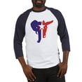 thumbnail image 1 of CafePress - Republican Democrat Baseball Jersey - Cotton Baseball Jersey, 3/4 Raglan Sleeve Shirt, 1 of 4