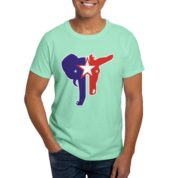 CafePress - Republican Democrat Dark T Shirt - Men's Classic Graphic Cotton T-Shirt