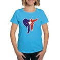 thumbnail image 1 of CafePress - Republican Democrat Women's Dark T Shirt - Women's Traditional Fit Dark T-Shirt, 1 of 4