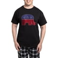 thumbnail image 1 of CafePress - Republican Elephant (NP) Men's Dark Pajamas - Men's Dark Loose Fit Cotton Pajama Set, 1 of 7