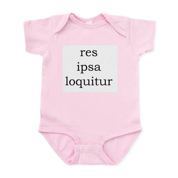 CafePress - Res Ipsa Loquitur Infant Body Suit - Baby Light Bodysuit, Size Newborn - 24 Months