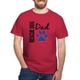 thumbnail image 1 of CafePress - Rescue Dog Dad 2 Dark T Shirt - Men's Classic Graphic Cotton T-Shirt, 1 of 4