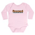 thumbnail image 1 of CafePress - Rescued Breed Body Suit - Long Sleeve Cotton Baby Bodysuit, 1 of 4