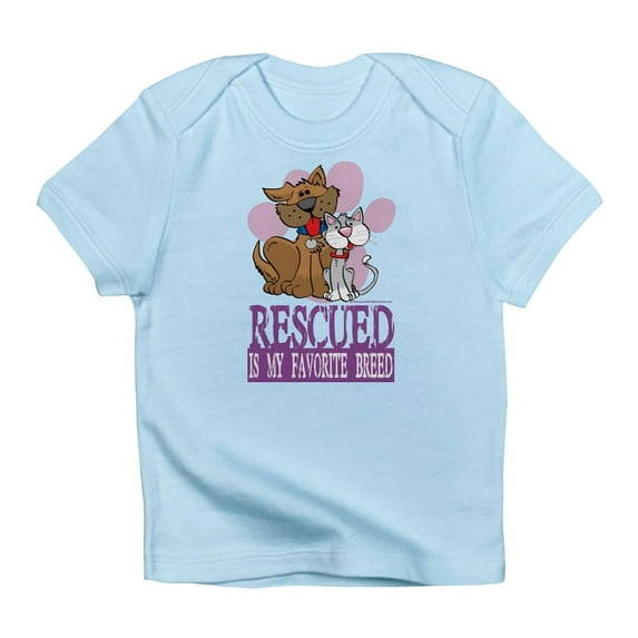 CafePress - Rescued Is My Favorite Breed T Shirt - Infant T-Shirt