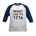 thumbnail image 1 of CafePress - Resist Like It's 1776 Baseball Jersey - Kids Cotton Baseball Jersey, 3/4 Sleeve Shirt, 1 of 4